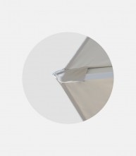 Πάνινη ομπρέλα 2Χ2m βαρέως τύπου