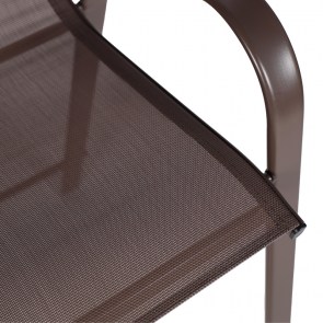 pak-130-000198-5 ΣΚΑΜΠΟ ΜΠΑΡ ΜΕΣΑΙΟΥ ΥΨΟΥΣ CALAN PAKOWORLD ΣΚΟΥΡΟ ΚΑΦΕ ΜΕΤΑΛΛΟ-TEXTILENE ΣΕ ΚΑΦΕ ΑΠΟΧΡΩΣΗ 55X70X114ΕΚ