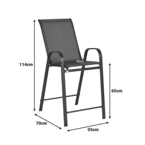 pak-130-000199-1 ΣΚΑΜΠΟ ΜΠΑΡ ΜΕΣΑΙΟΥ ΥΨΟΥΣ CALAN PAKOWORLD ΣΑΜΠΑΝΙΖΕ ΜΕΤΑΛΛΟ-TEXTILENE ΣΕ ΑΝΟΙΧΤΗ ΚΑΦΕ ΑΠΟΧΡΩΣΗ 55X70X114ΕΚ