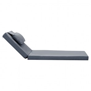 pak-211-000007-2 ΜΑΞΙΛΑΡΙ ΞΑΠΛΩΣΤΡΑΣ SUNSET PAKOWORLD ΥΦΑΣΜΑ ΓΚΡΙ 60X185X10ΕΚ