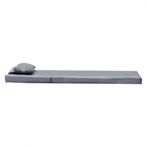 pak-211-000007-3 ΜΑΞΙΛΑΡΙ ΞΑΠΛΩΣΤΡΑΣ SUNSET PAKOWORLD ΥΦΑΣΜΑ ΓΚΡΙ 60X185X10ΕΚ