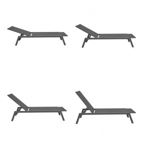 pak-288-000020-4 ΞΑΠΛΩΣΤΡΑ BOKA PAKOWORLD ΑΝΘΡΑΚΙ ΑΛΟΥΜΙΝΙΟ ΚΑΙ TEXTILENE ΣΕ ΜΑΥΡΗ ΑΠΟΧΡΩΣΗ 60X192X31ΕΚ