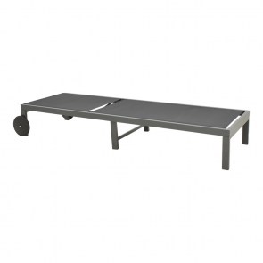 pak-288-000022-2 ΞΑΠΛΩΣΤΡΑ MAILO PAKOWORLD ΑΝΘΡΑΚΙ ΑΛΟΥΜΙΝΙΟ ΚΑΙ TEXTILENE ΣΕ ΜΑΥΡΗ ΑΠΟΧΡΩΣΗ 71X206X30ΕΚ