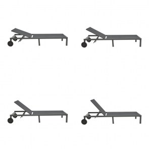 pak-288-000022-4 ΞΑΠΛΩΣΤΡΑ MAILO PAKOWORLD ΑΝΘΡΑΚΙ ΑΛΟΥΜΙΝΙΟ ΚΑΙ TEXTILENE ΣΕ ΜΑΥΡΗ ΑΠΟΧΡΩΣΗ 71X206X30ΕΚ