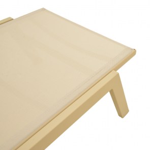 pak-288-000040-5 ΞΑΠΛΩΣΤΡΑ BOKA PAKOWORLD ΑΛΟΥΜΙΝΙΟ CAPPUCCINO- TEXTILENE ΣΕ ΜΠΕΖ ΑΠΟΧΡΩΣΗ 60X192X31ΕΚ