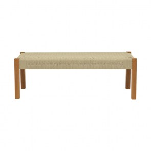 pak-340-000014-2 ΠΑΓΚΑΚΙ UMA PAKOWORLD TEAK ΞΥΛΟ ΚΑΙ PE ΣΧΟΙΝΙ ΣΕ ΦΥΣΙΚΗ ΑΠΟΧΡΩΣΗ 150X45X40ΕΚ