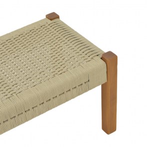 pak-340-000014-4 ΠΑΓΚΑΚΙ UMA PAKOWORLD TEAK ΞΥΛΟ ΚΑΙ PE ΣΧΟΙΝΙ ΣΕ ΦΥΣΙΚΗ ΑΠΟΧΡΩΣΗ 150X45X40ΕΚ