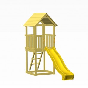 shw-008.001.001.001-1,50-21262 ΞΥΛΙΝΟΣ ΠΥΡΓΟΣ ΠΑΙΔΙΚΗΣ ΧΑΡΑΣ KIOSK 150ΕΚ.