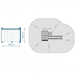 shw-008.001.004.001_-_1,50-2-8398 ΞΥΛΙΝΟΣ ΠΥΡΓΟΣ BELVEDERE ΜΕ ΠΡΟΕΚΤΑΣΗ ΠΥΡΓΟΣ BELVEDERE ΜΕ ΥΨΟΣ ΤΣΟΥΛΗΘΡΑΣ 150ΕΚ. ΚΑΙ ΠΡΟΕΚΤΑΣΗ