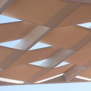 shw-10-114006-12298 ΞΥΛΙΝΗ ΠΕΡΓΚΟΛΑ ΑΠΟ ΤΟΙΧΟ ΜΕ ΤΕΝΤΟΠΑΝΟ 48,3ΕΚ. - 300 X 400ΕΚ.