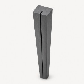 shw-10-99930-24034 ΞΥΛΙΝΗ ΚΟΛΩΝΑ ΟΡΙΖΟΝΤΙΑΣ ΣΤΗΡΙΞΗΣ ΚΑΦΑΣΩΤΟΥ PP 4,5 X 7 X 196,5ΕΚ. ΓΚΡΙ
