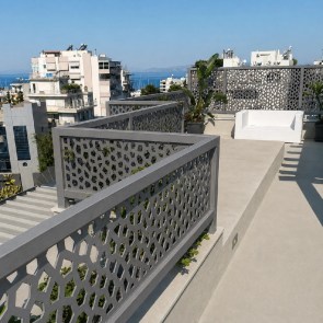 shw-10-99933-24042 ΞΥΛΙΝΗ ΚΟΛΩΝΑ ΟΡΙΖΟΝΤΙΑΣ ΣΤΗΡΙΞΗΣ ΚΑΦΑΣΩΤΟΥ PP 4,5 X 7 X 96,5ΕΚ. ΓΚΡΙ