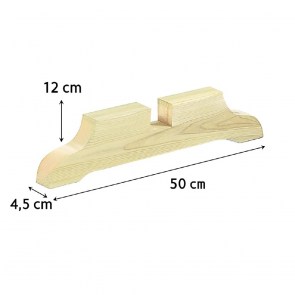 shw-153114-22057 ΒΑΣΗ ΣΤΗΡΙΞΗΣ ΚΑΦΑΣΩΤΟΥ 12 X 50 X 4,5ΕΚ.