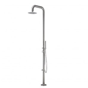 shw-18500-20320 INOX ΣΤΗΛΗ ΝΤΟΥΣ ΖΕΣΤΟΥ/ΚΡΥΟΥ ΝΕΡΟΥ