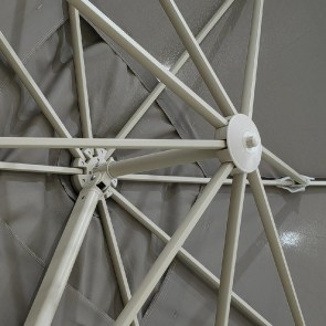 shw-20201-20371 PREMIUM ΟΜΠΡΕΛΑ ΚΗΠΟΥ 3X3.5M ΜΠΕΖ TAUPE