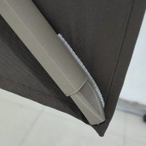 shw-20201-20373 PREMIUM ΟΜΠΡΕΛΑ ΚΗΠΟΥ 3X3.5M ΜΠΕΖ TAUPE