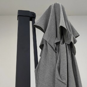 shw-20202-20363 PREMIUM ΟΜΠΡΕΛΑ ΚΗΠΟΥ 3X3.5M ΑΝΘΡΑΚΙ ΓΚΡΙ