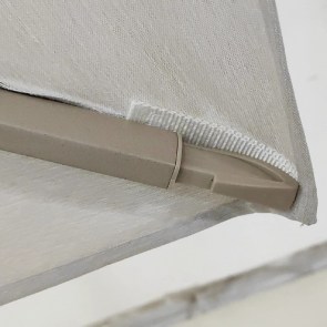 shw-20203-20386 PREMIUM ΠΕΡΙΣΤΡΕΦΟΜΕΝΗ ΟΜΠΡΕΛΑ ΚΗΠΟΥ 2.6X3.5M ΜΠΕΖ