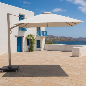 shw-20206-20427 PREMIUM ΠΕΡΙΣΤΡΕΦΟΜΕΝΗ ΟΜΠΡΕΛΑ ΚΗΠΟΥ 3X3M ΜΠΕΖ