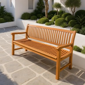 shw-22022-20180 ΠΑΓΚΑΚΙ ΚΗΠΟΥ TEAK 180ΕΚ.