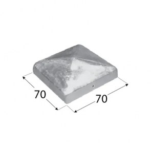 shw-30229-9007 ΔΙΑΚΟΣΜΗΤΙΚΟ ΤΕΛΕΙΩΜΑ ΚΟΛΩΝΑΣ ΠΥΡΑΜΙΔΑ ΚΑΠΕΛΑΚΙ ΠΥΡΑΜΙΔΑ ΜΕΤΑΛΛΙΚΟ ΝΟ 7