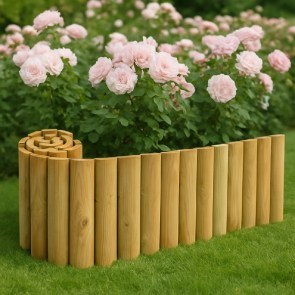 shw-31786-22303 ΞΥΛΙΝΟΣ ΦΡΑΧΤΗΣ ΣΕ ΡΟΛΟ Ø4,5 × 30 × 180 ΕΚ. – ROLL BORDER ΚΗΠΟΥ