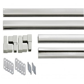 shw-33462-23482 ΚΙΤ ΠΛΑΙΣΙΟΥ C-CHANNEL ΓΙΑ ΚΑΦΑΣΩΤΑ – 240 × 120 ΕΚ. - ΛΕΥΚΟ