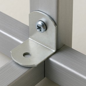 shw-36742-19583 ΓΩΝΙΑ ΣΥΝΔΕΣΗΣ ΓΙΑ ΚΟΛΩΝΑ ΑΛΟΥΜΙΝΙΟΥ - 20X20X15X1,5MM