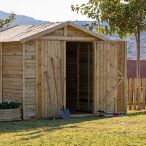 shw-400160-20895 ΞΥΛΙΝΟ ΣΠΙΤΑΚΙ – ΑΠΟΘΗΚΗ ΚΗΠΟΥ 225 × 225 ΕΚ.