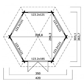 shw-442300-21242 ΞΥΛΙΝΟ ΚΙΟΣΚΙ ΚΑΛΥΨΩ 323 X 370ΕΚ.