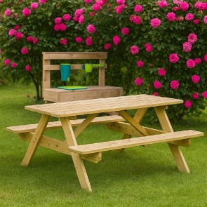 shw-477009-20216 ΞΥΛΙΝΟ ΤΡΑΠΕΖΙ ΠΙΚ ΝΙΚ - ΠΑΙΔΙΚΟ