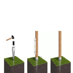 shw-4816-21331 ΒΑΣΗ ΞΥΛΟΥ ΚΑΡΦΩΤΗ ΓΙΑ ΕΔΑΦΟΣ NO5 – ΓΙΑ ΔΟΚΟ 4,5 X 4,5 ΕΚ.