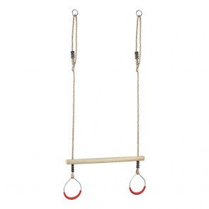 shw-53121-19841 ΞΥΛΙΝΗ ΜΠΑΡΑ ΜΕ ΚΡΙΚΟΥΣ ΓΥΜΝΑΣΤΙΚΗΣ ΓΙΑ ΠΑΙΔΙΑ