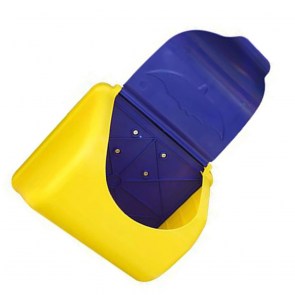 shw-53150-19829 ΠΑΙΔΙΚΟ ΓΡΑΜΜΑΤΟΚΙΒΩΤΙΟ ΚΙΤΡΙΝΟ-ΜΠΛΕ