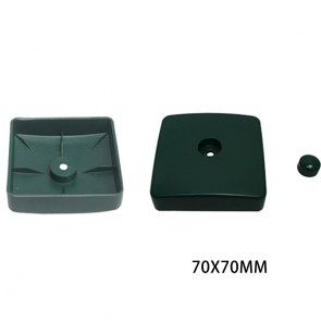 shw-53161-19743 ΚΑΠΑΚΙ ΚΟΛΟΝΑΣ ΠΛΑΣΤΙΚΟ 7X7ΕΚ. ΠΡΑΣΙΝΟ