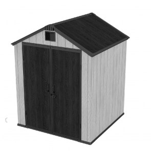 shw-54140-23784 ΑΠΟΘΗΚΗ ΚΗΠΟΥ PP 176X169X224 ΕΚ. ΜΕ ΜΕΤΑΛΛΙΚΟ ΣΚΕΛΕΤΟ
