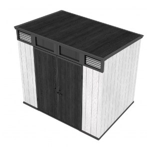 shw-54142-23794 ΑΠΟΘΗΚΗ ΚΗΠΟΥ PP 230X229X237 ΕΚ. ΜΕ ΜΕΤΑΛΛΙΚΟ ΣΚΕΛΕΤΟ