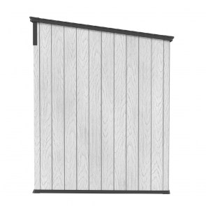 shw-54142-23797 ΑΠΟΘΗΚΗ ΚΗΠΟΥ PP 230X229X237 ΕΚ. ΜΕ ΜΕΤΑΛΛΙΚΟ ΣΚΕΛΕΤΟ