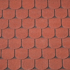 shw-57000-22797 ΑΣΦΑΛΤΙΚΟ ΚΕΡΑΜΙΔΙ ΣΤΡΟΓΓΥΛΟ ΚΟΚΚΙΝΟ 3M²