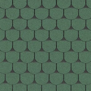 shw-57001-22798 ΑΣΦΑΛΤΙΚΟ ΚΕΡΑΜΙΔΙ ΣΤΡΟΓΓΥΛΟ ΠΡΑΣΙΝΟ 3M²