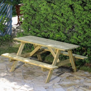 shw-60262-23608 ΞΥΛΙΝΟ ΤΡΑΠΕΖΙ ΠΙΚ-ΝΙΚ 200ΕΚ. ΓΙΑ 6-8 ΑΤΟΜΑ