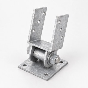shw-70020-25077 ΑΡΘΡΩΤΗ ΒΙΔΩΤΗ ΒΑΣΗ U ΓΙΑ ΞΥΛΙΝΗ ΚΟΛΩΝΑ 7 × 7 ΕΚ.