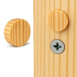 shw-710075-FE710075-23008 ΞΥΛΙΝΗ ΤΑΠΑ ΒΙΔΑΣ Ø25 X 10MM