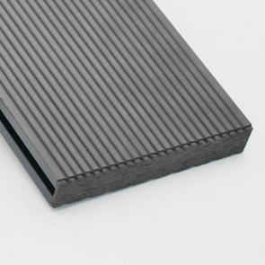 shw-90645-24813 ΤΑΠΑ WPC DECK ΓΡΑΜΜΩΤΗ 2,4 X 14,6ΕΚ. - ΓΚΡΙ ΣΚΟΥΡΟ