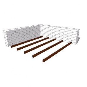 shw-99888-22089 ΔΟΚΟΣ ΤΟΠΟΘΕΤΗΣΗΣ WPC 3X4X290ΕΚ.