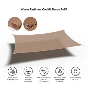 shw-N501-082-55-20158 ΠΑΝΙ ΣΚΙΑΣΗΣ 285 GSM - 3 X 5M - ΑΜΜΟΥ