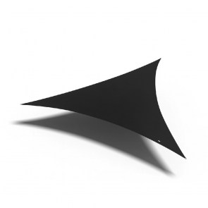 shw-N502-082-35-20815 ΠΑΝΙ ΣΚΙΑΣΗΣ ΤΡΙΓΩΝΟ 285GSM 5 X 5 X 5M - ΜΑΥΡΟ