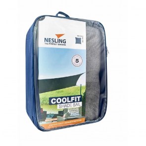 shw-N506-082-43-20576 ΠΑΝΙ ΣΚΙΑΣΗΣ ΤΕΤΡΑΓΩΝΟ 285GSM 3,6 X 3,6M ΓΚΡΙ