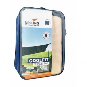 shw-N508-082-43-20572 ΠΑΝΙ ΣΚΙΑΣΗΣ ΤΕΤΡΑΓΩΝΟ 285GSM 3,6 X 3,6M ΕΚΡΟΥ