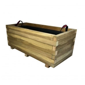 tesias-0105-0105-01 ΖΑΡΝΤΙΝΙΕΡΑ ΞΥΛΙΝΗ ΠΑΡΑΛ/ΜΗ 90X40X36CM-TESIAS GROUP